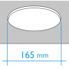 Downlight con LED COB 20 W 230 V